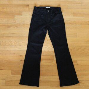 Levi's Black Boot Cut High Waisted Women's Jeans